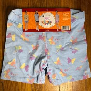 Member's Mark Light Blue Butterfly    3 pack Cartwheel Shorts - Girls